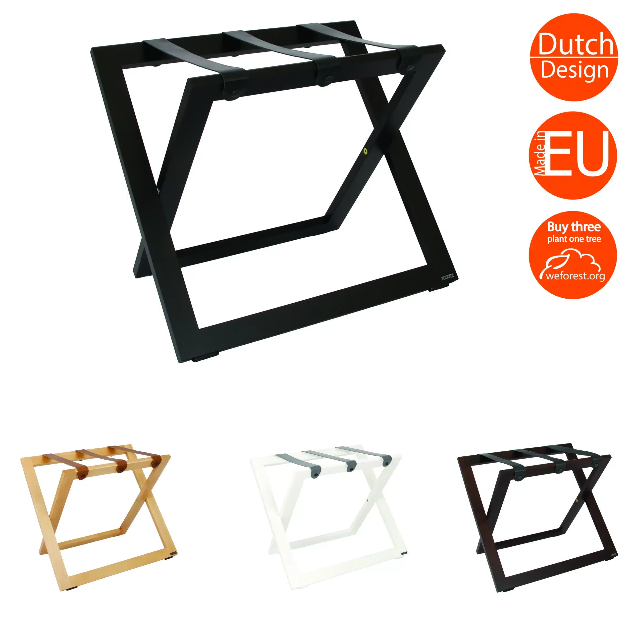 Compact Suitcase Stand for Hotel