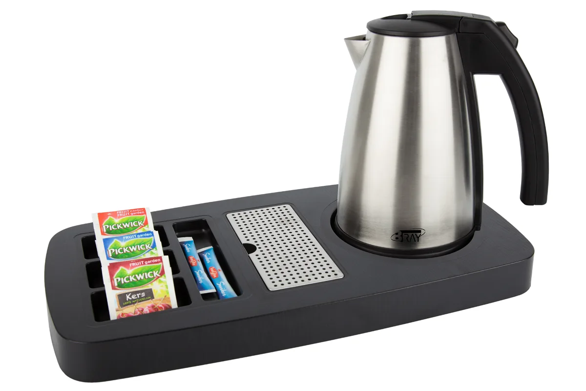 Hospitality-Tray-SENSE-Kettle-STYLE-1.0L-NoCups Welcome tray for hotels - SENSE