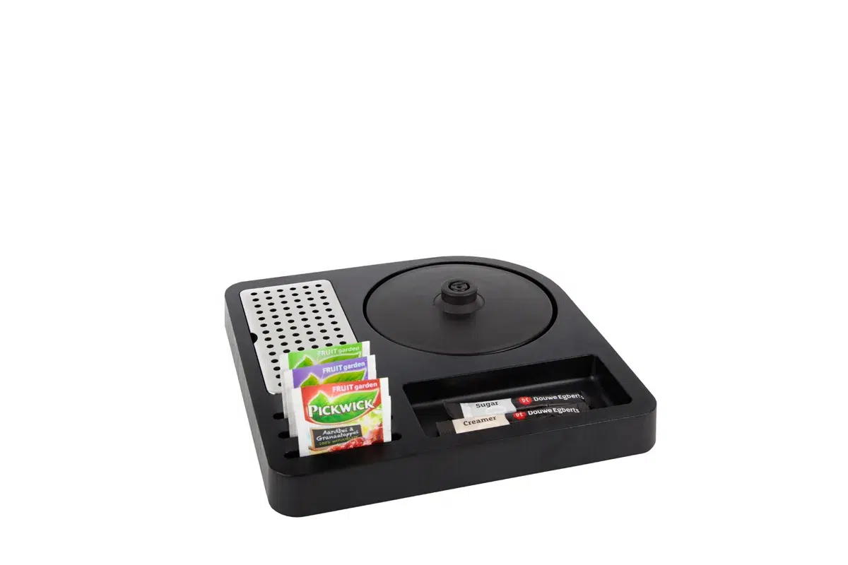 Hospitality-Tray-SQUARE-Base Compact tea tray - SQUARE