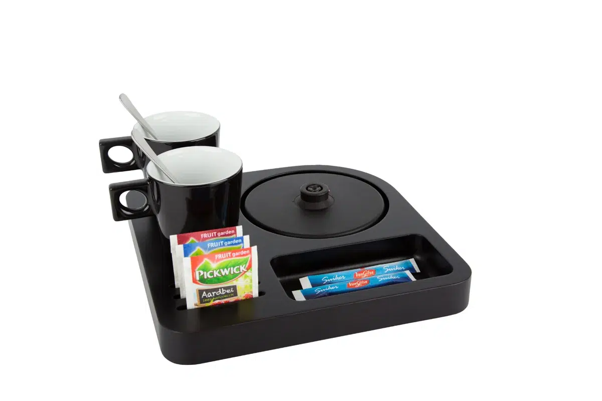 Hospitality-tray-SLIM-NoKettle-BlackCups
