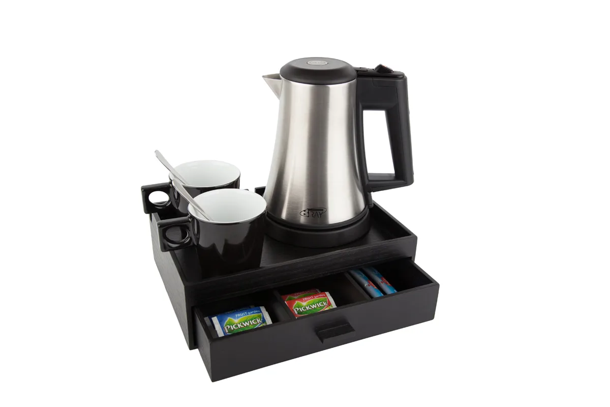 Hospitality-tray-SMART-Kettle-STAR-0.5L-BlackCups Compact hospitality tray - SMART