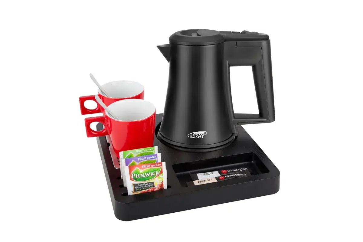 Hospitality-tray-SQUARE-Kettle-STAR-BLACK-0.5L-RedCups