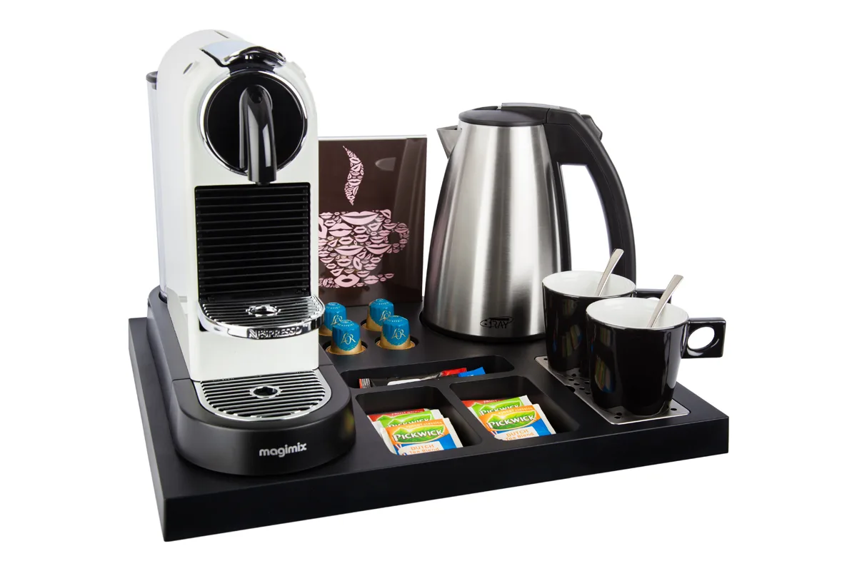 HospitalityTray-SIESTA-Kettle-STYLE-1.0L-Leaflet-BlackCups