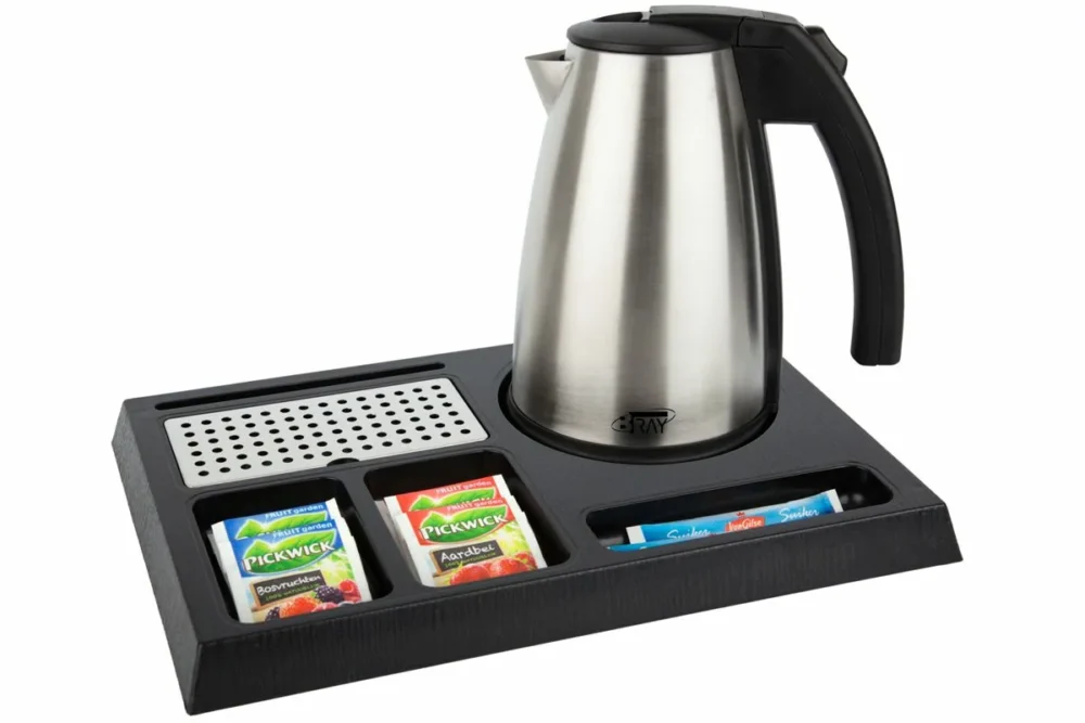 Black ABS hospitality tray - STAY