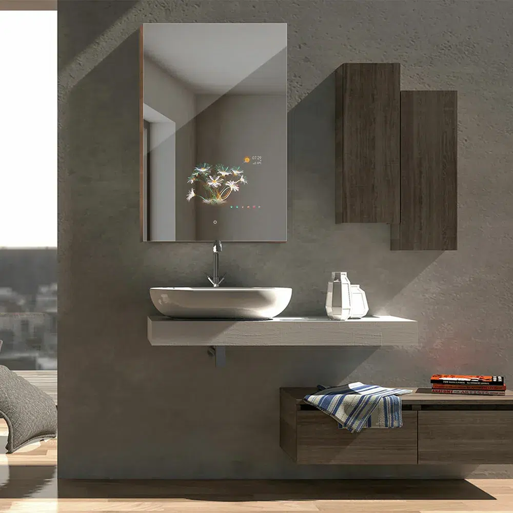 Specchio armadio intelligente per bagno hotel