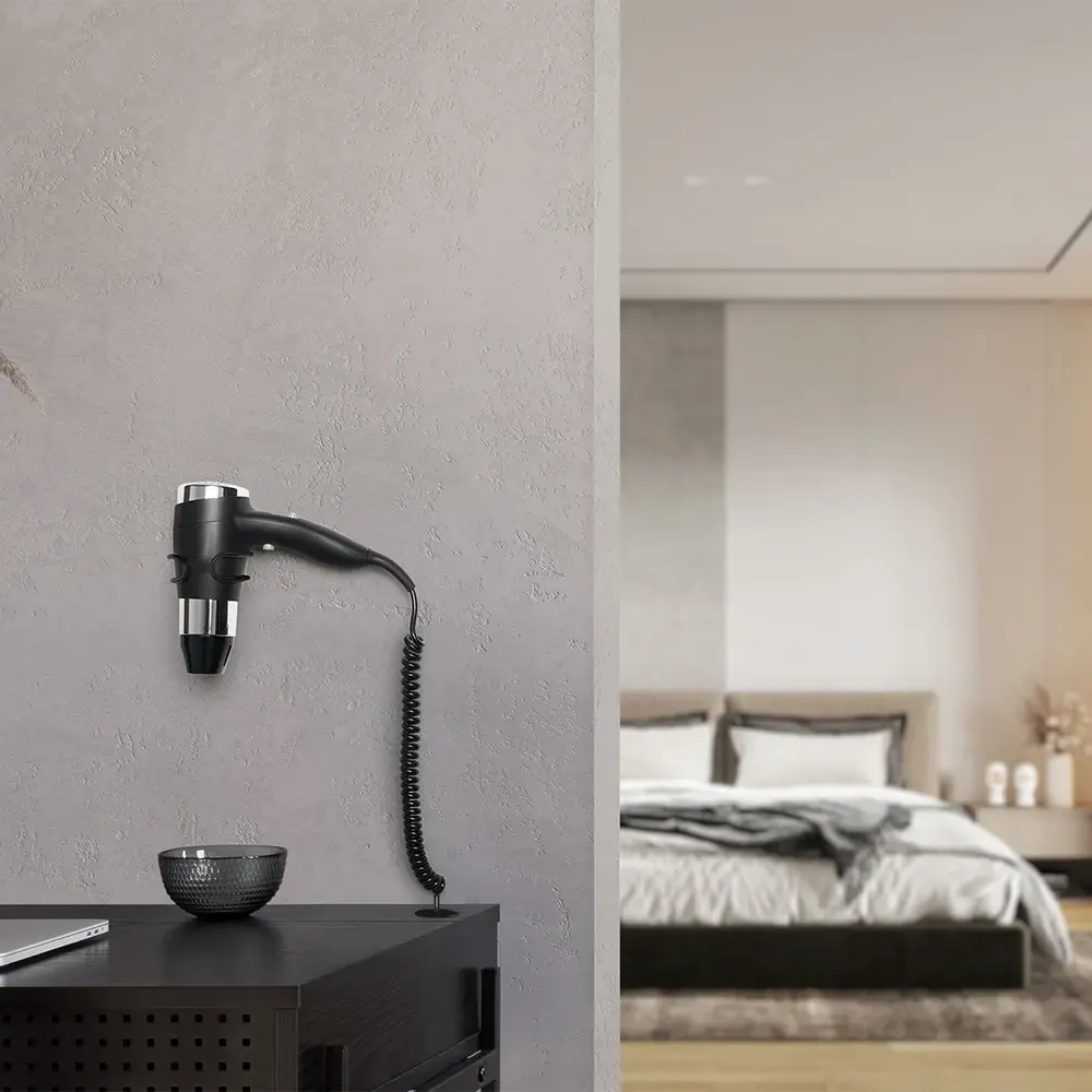 DALTON asciugacapelli per camera hotel &ndash; foto ambientata bagno/camera