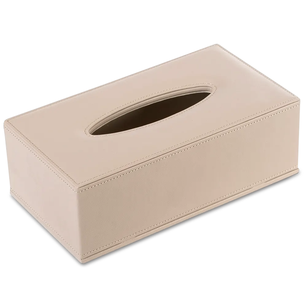 tissue box rectangular cover ‘Natural’: Kaba