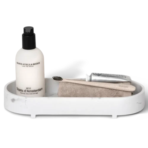 Vassoio portaoggetti design arrotondato per hotel: Monti