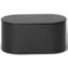 Amenity box for bathroom closed black color