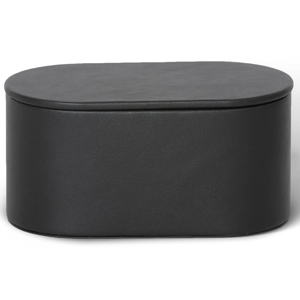 Amenity box for bathroom closed black color