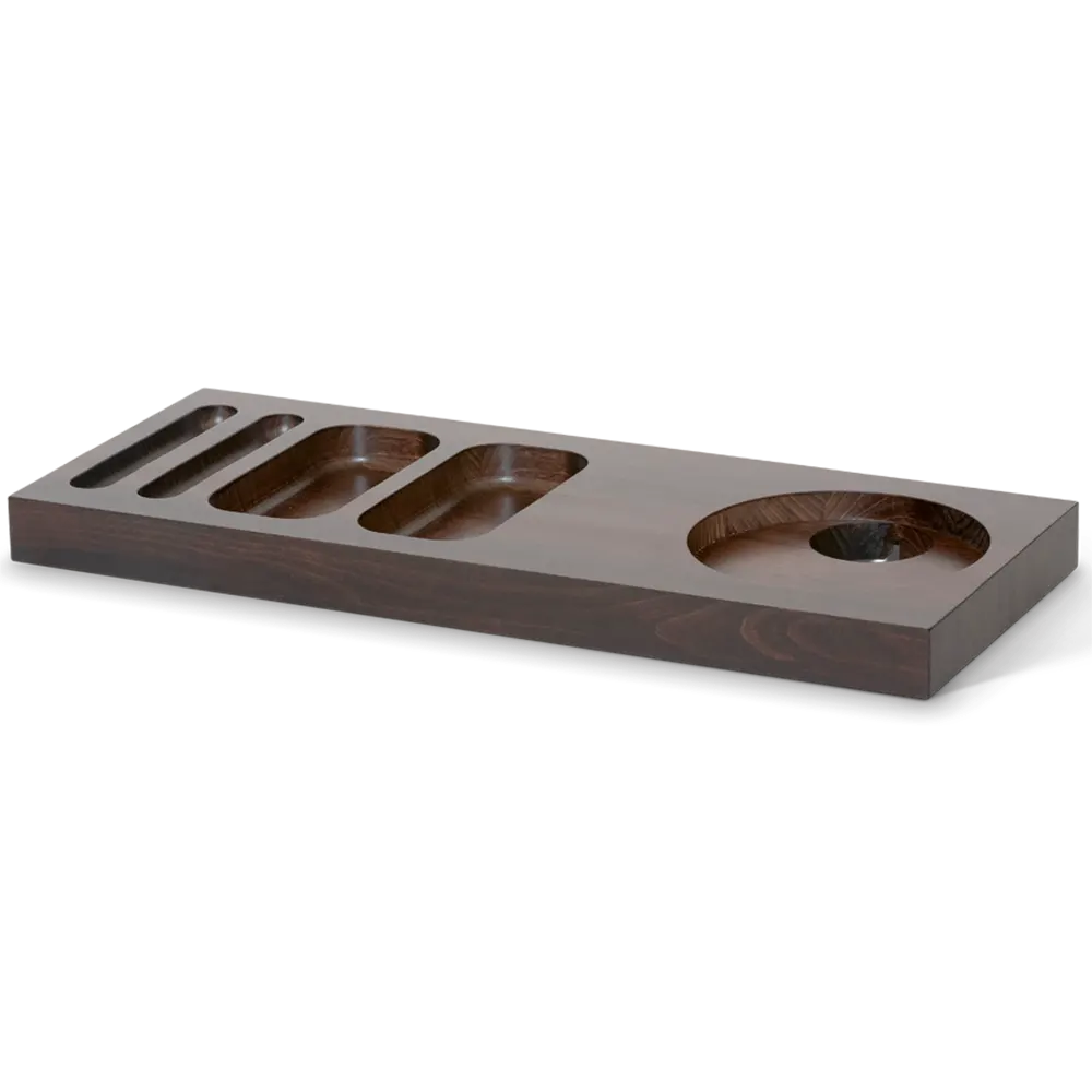 Welcome tray color Mahogany: Xanthic