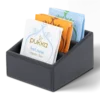 black tea bag holder for hotel ‘Nouveau Black’: Lou