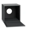 black cover tissue box for hotel