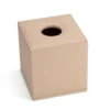 beige square tissue box