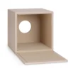 beige square tissue box for hotel