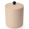 Double-walled ice bucket beige