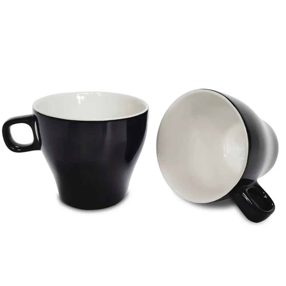 Coffee cup for hotels black
