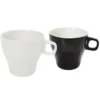 Coffee cup for hotels black or white
