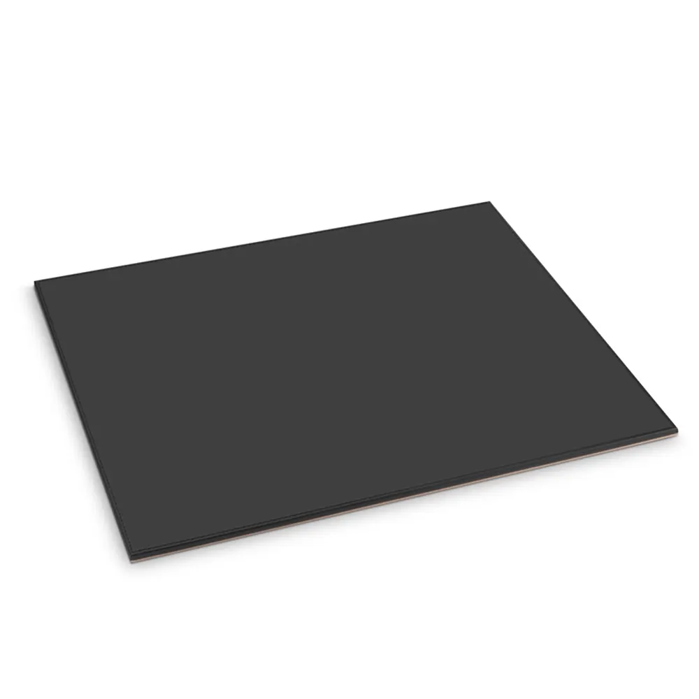 Hotel desk blotter black
