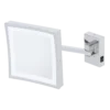 Cosmetic mirror LED 5X Square for hotel