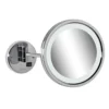 Shaving mirror LED 3X for hotel chrome