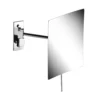 make-up mirror without frame and shaving mirror