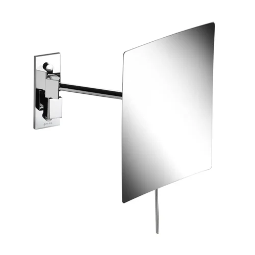 make-up mirror without frame and shaving mirror