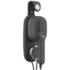 hotel handheld garment steamer black