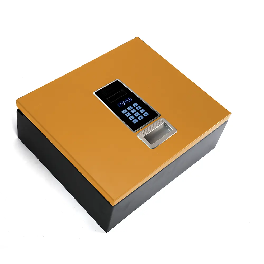 hotel drawer safe orange