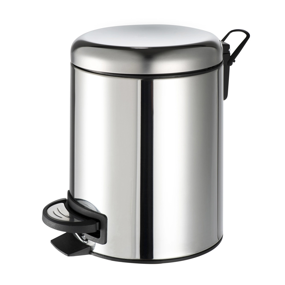Freestanding 5 litre hotel pedal bin