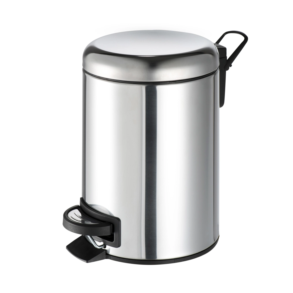 Freestanding 3L hotel pedal bin