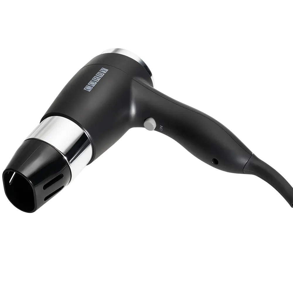 DALTON asciugacapelli per hotel – dettaglio comando Push & Release