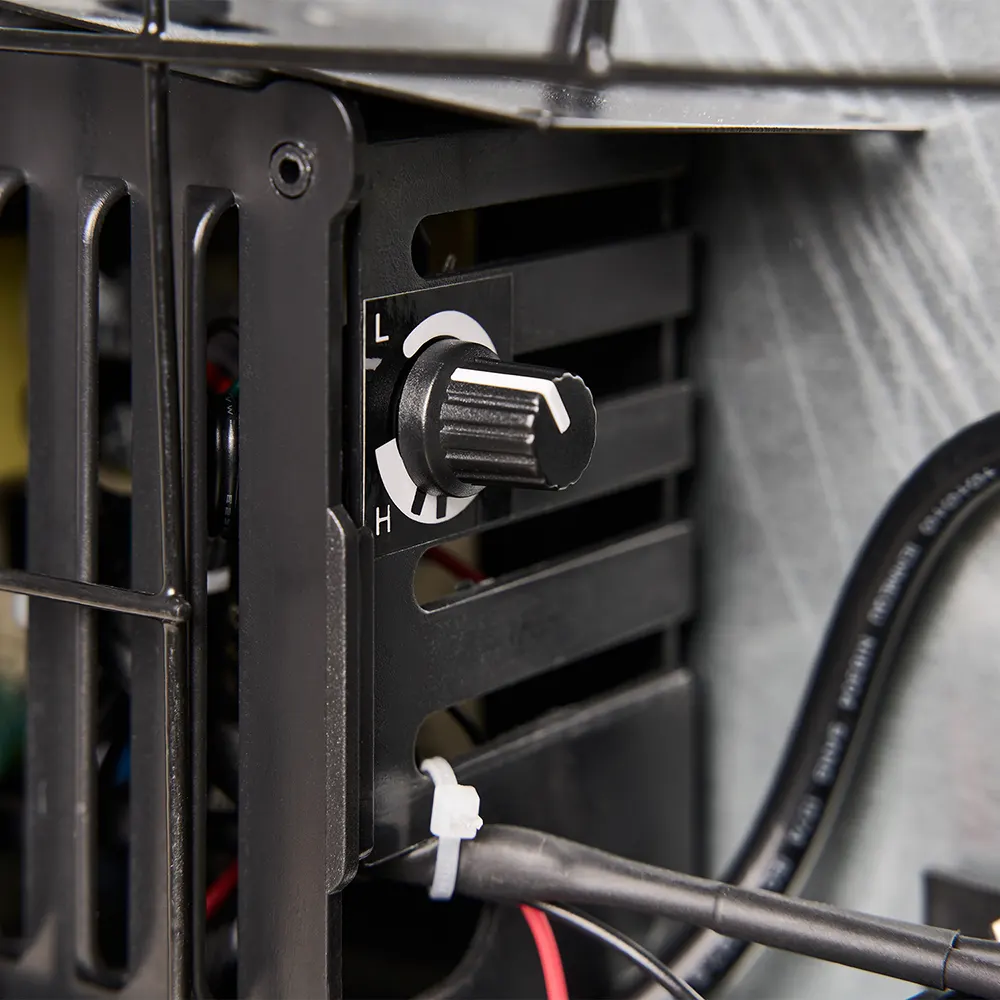 ETON “E” minibar – side ventilation grille detail