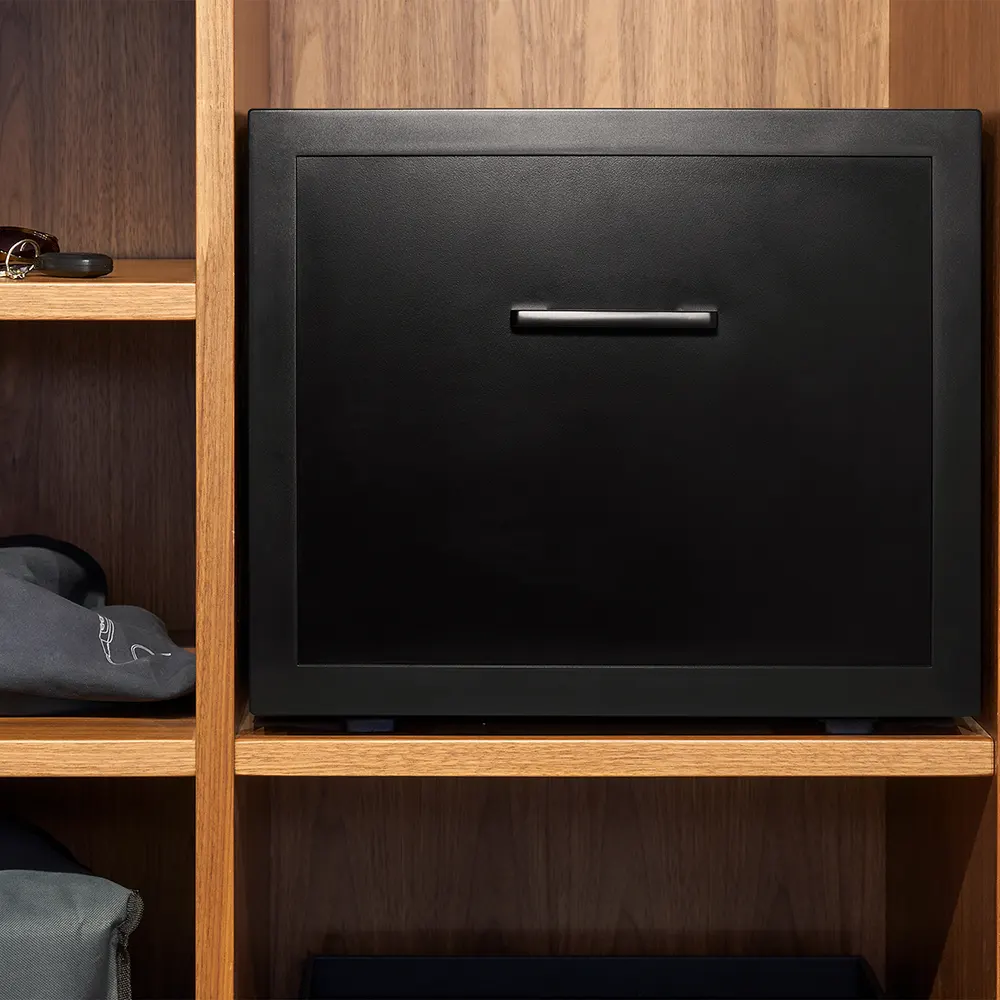 HENLEY minibar in camera hotel – installazione integrata in arredo (foto ambientata)