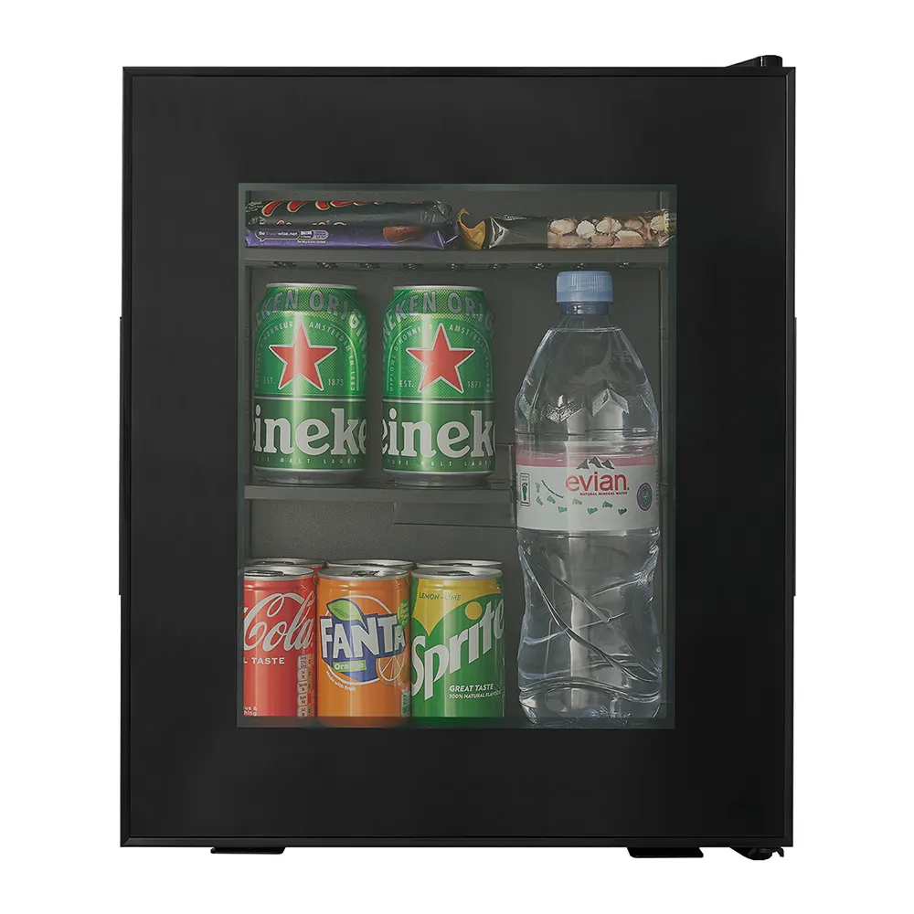 ETON “E” minibar – Low-E glass door detail close-up